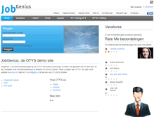 Tablet Screenshot of jobgenius.nl